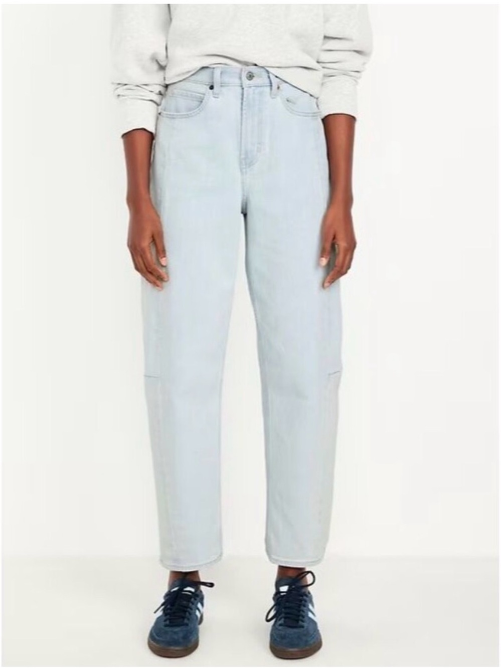 Light Wash Barrel Jeans Old Navy Summer Jean